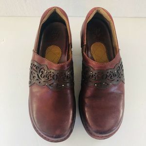 Ariat Tambour Clogs 7B Style 20839 Burgundy Brown